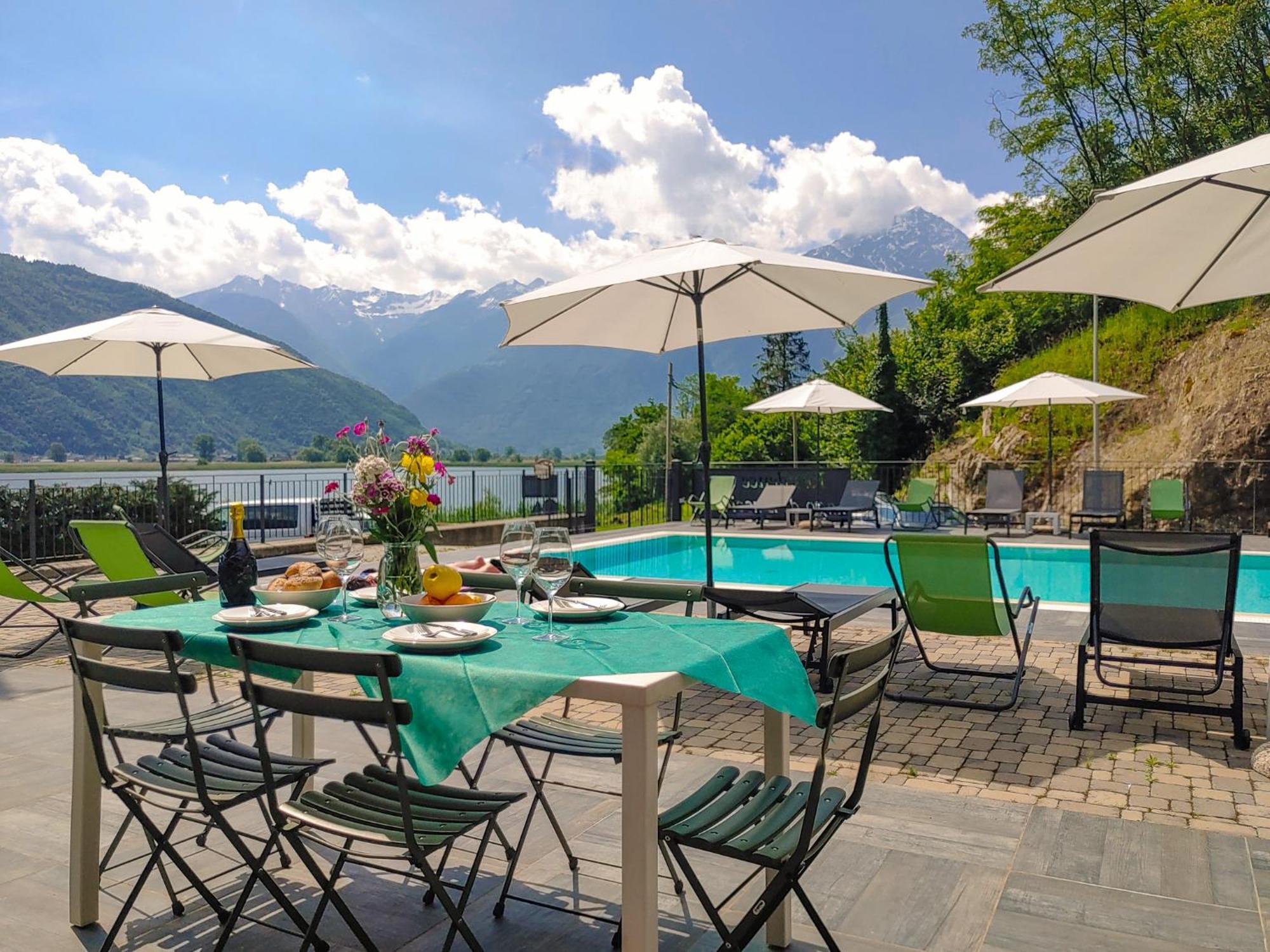 Dascio Emotion Ferienwohnung Mit Terrasse Am See Zewnętrze zdjęcie