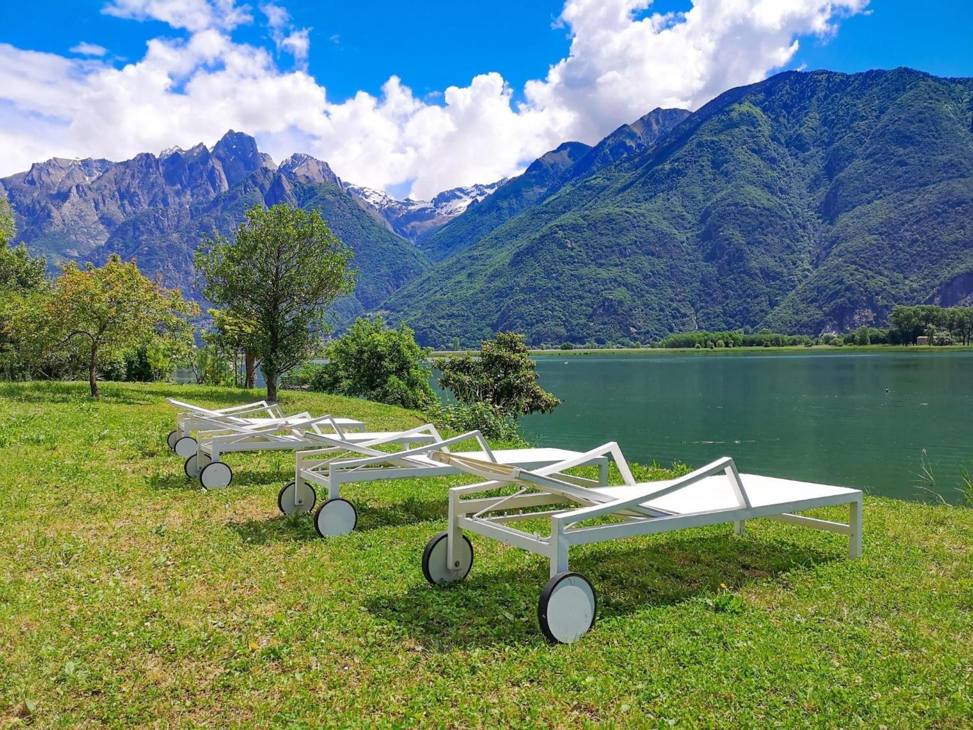 Dascio Emotion Ferienwohnung Mit Terrasse Am See Zewnętrze zdjęcie