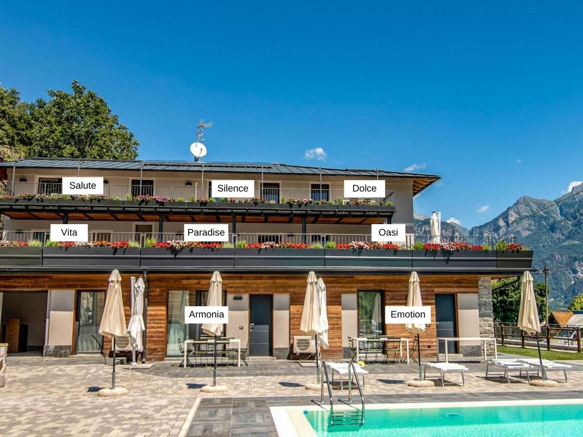 Dascio Emotion Ferienwohnung Mit Terrasse Am See Zewnętrze zdjęcie